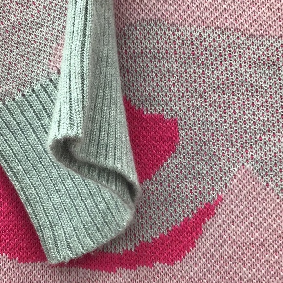 FATE- SIZE SMALL-PINK AND GREY CAMOUFLAGE SWEATER-SOFT - Picture 6 of 10